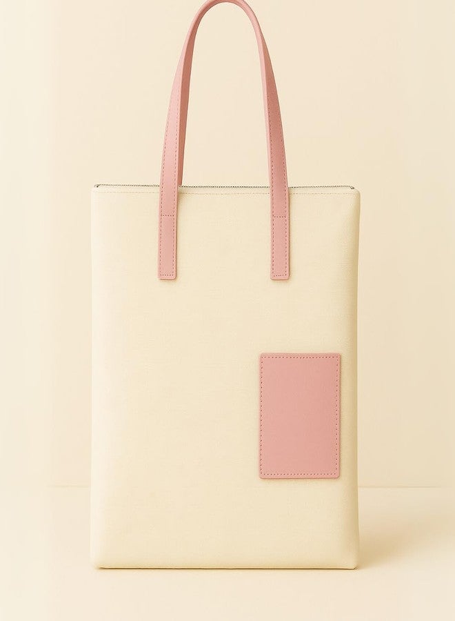 STRUTT Cotton Canvas Tote Bags for Women | Stylish Quirky Prints Shoulder Bag | Lightweight Spacious Handbag for College, Office, Shopping & Daily Use | Eco-Friendly Multipurpose Tote (Bunny) - Image 3